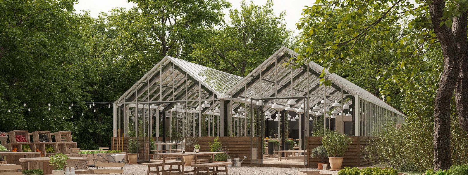 glasshouse in nature